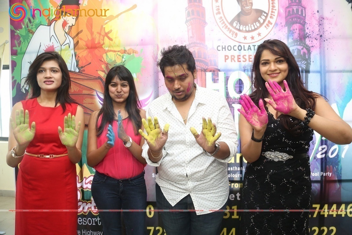 Hyderabad Biggest Holi Mela Event Event hd photo