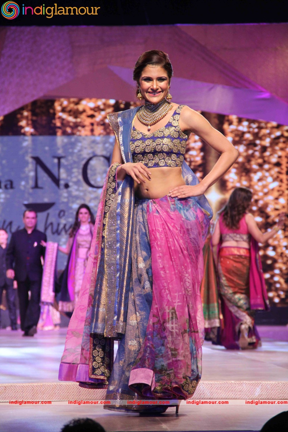 Bollywood Celebs Walks The Ramp For Manish Malhotra and Shaina NC Event hd photo
