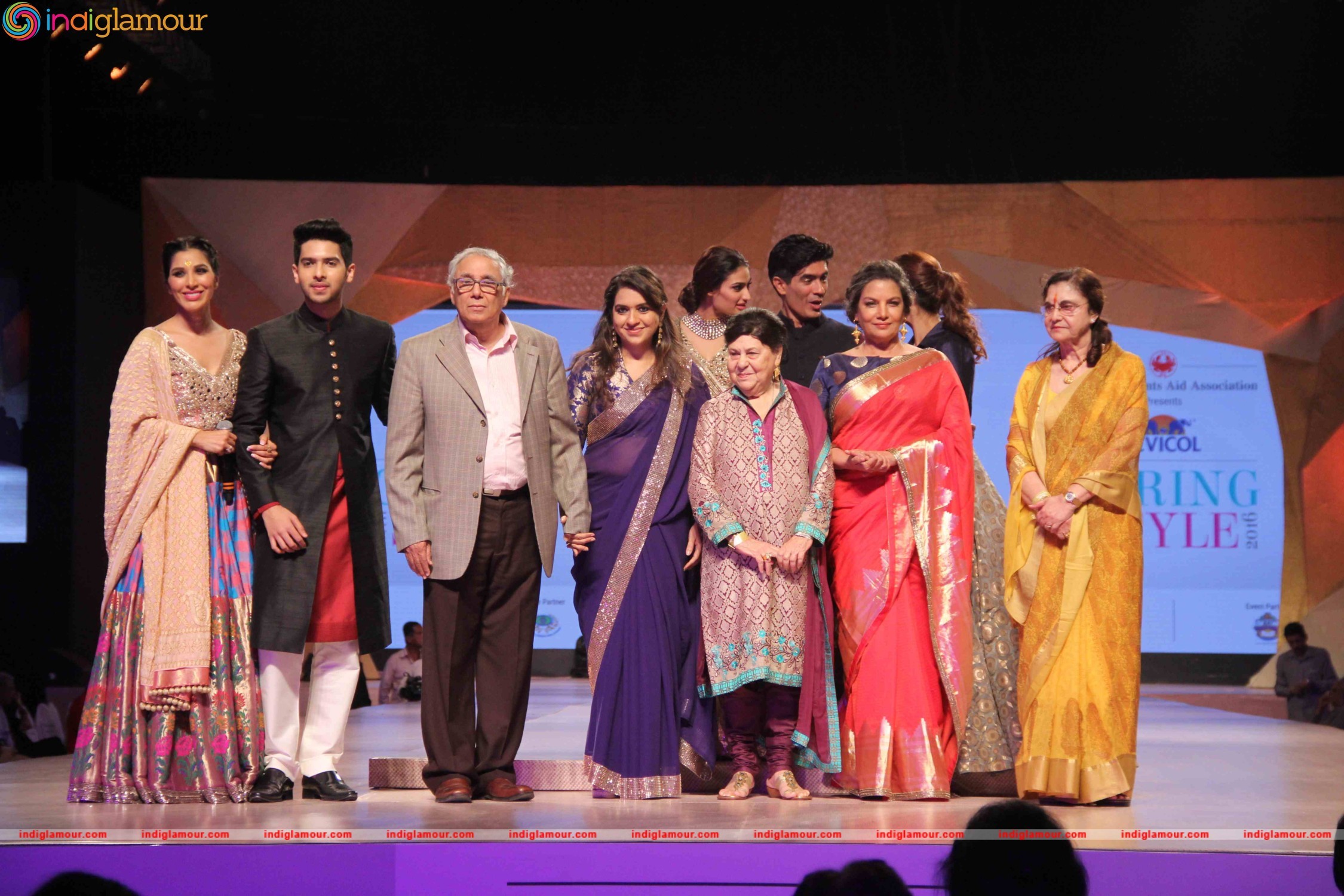Bollywood Celebs Walks The Ramp For Manish Malhotra and Shaina NC Event hd photo