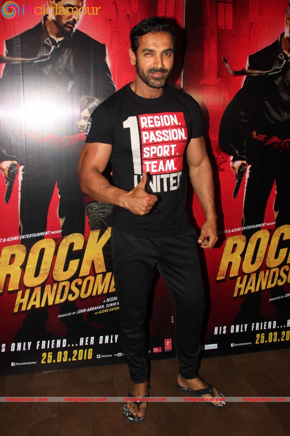 Special Screening of Rocky Handsome at Light Box Event hd photo