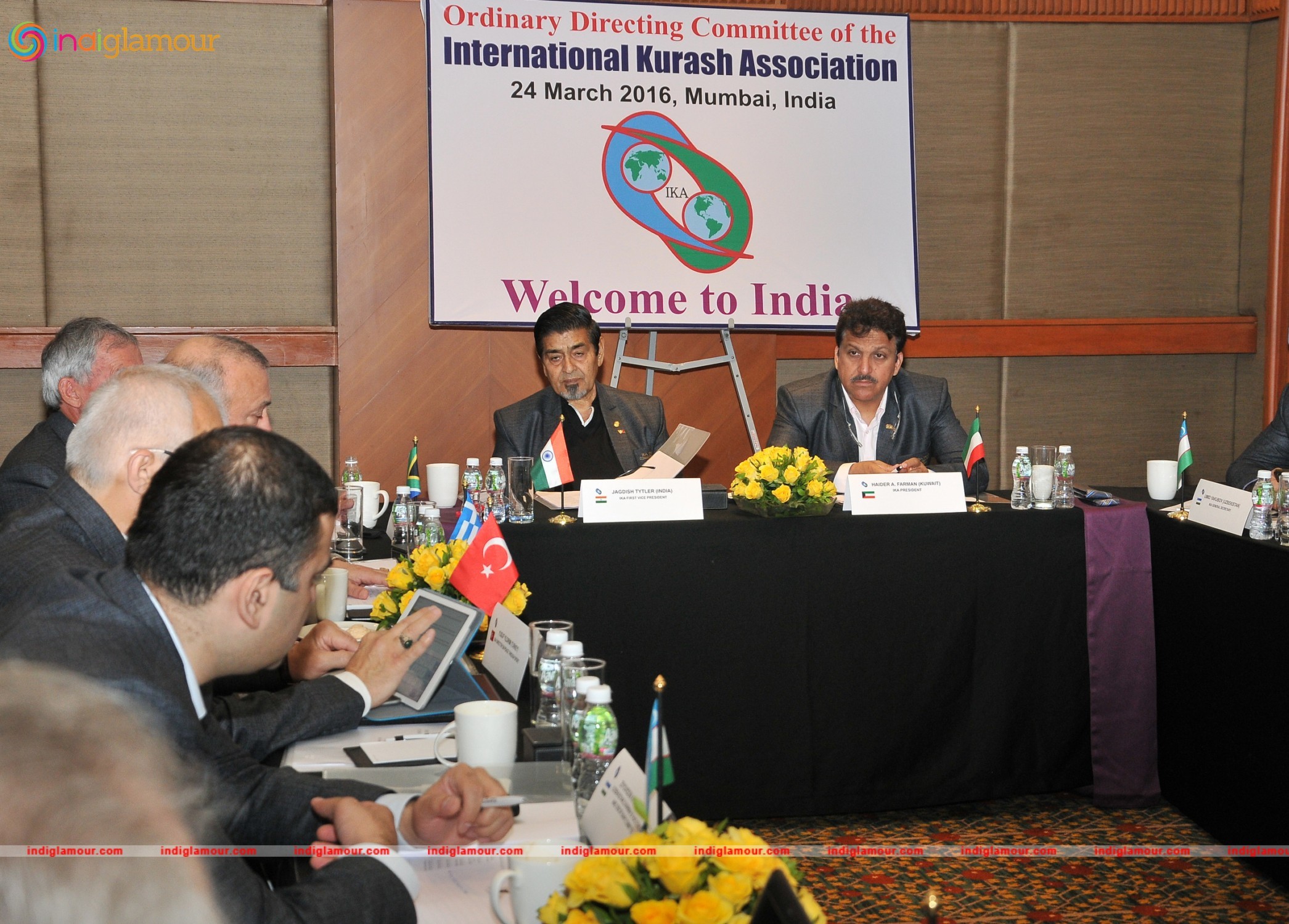 Jagdish Tytler and Aziz Babloo Host a Conference to Announce Kurash Event hd photo
