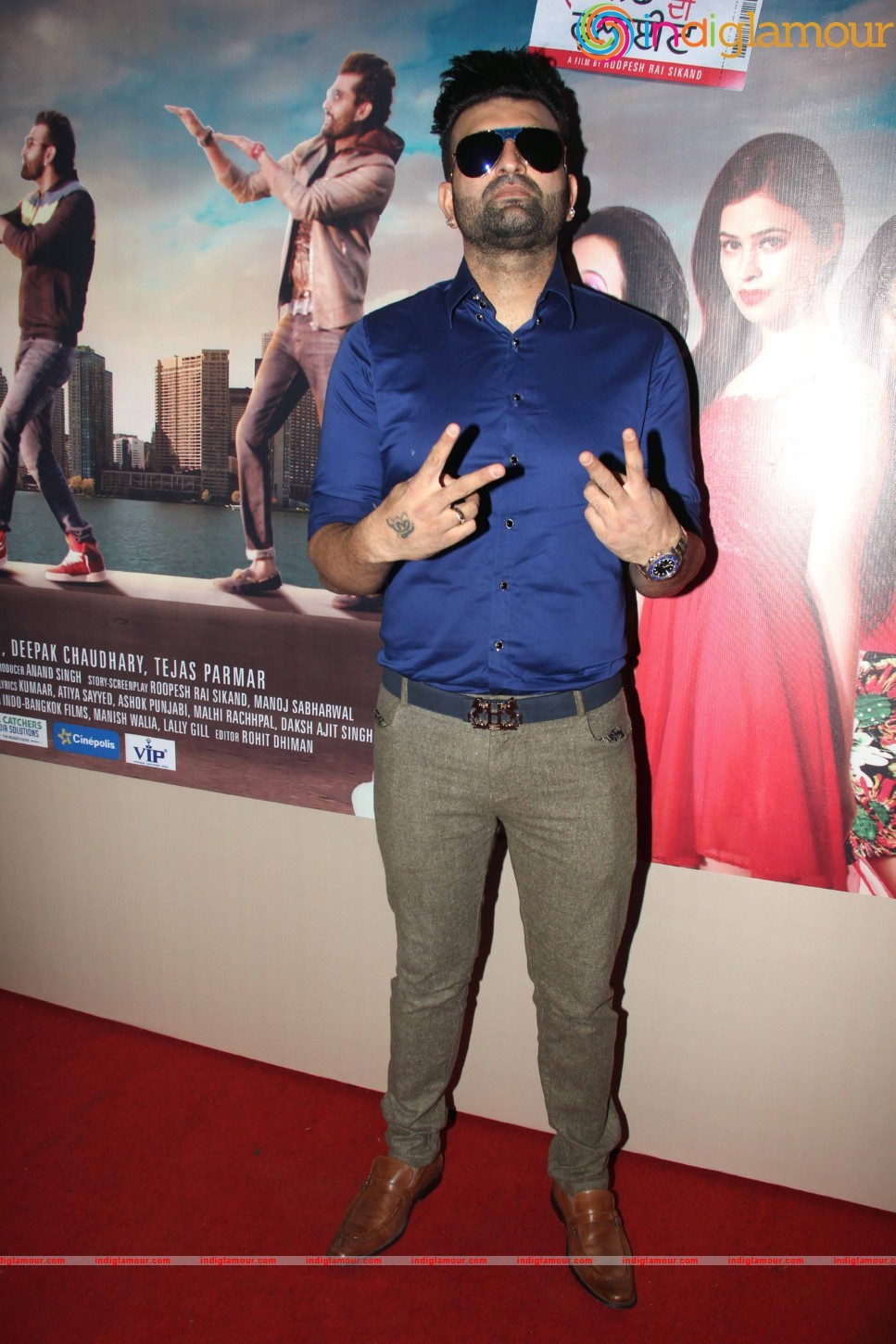 Govinda Appreciates Punjabi Film CANADA DI FLIGHT Event hd photo