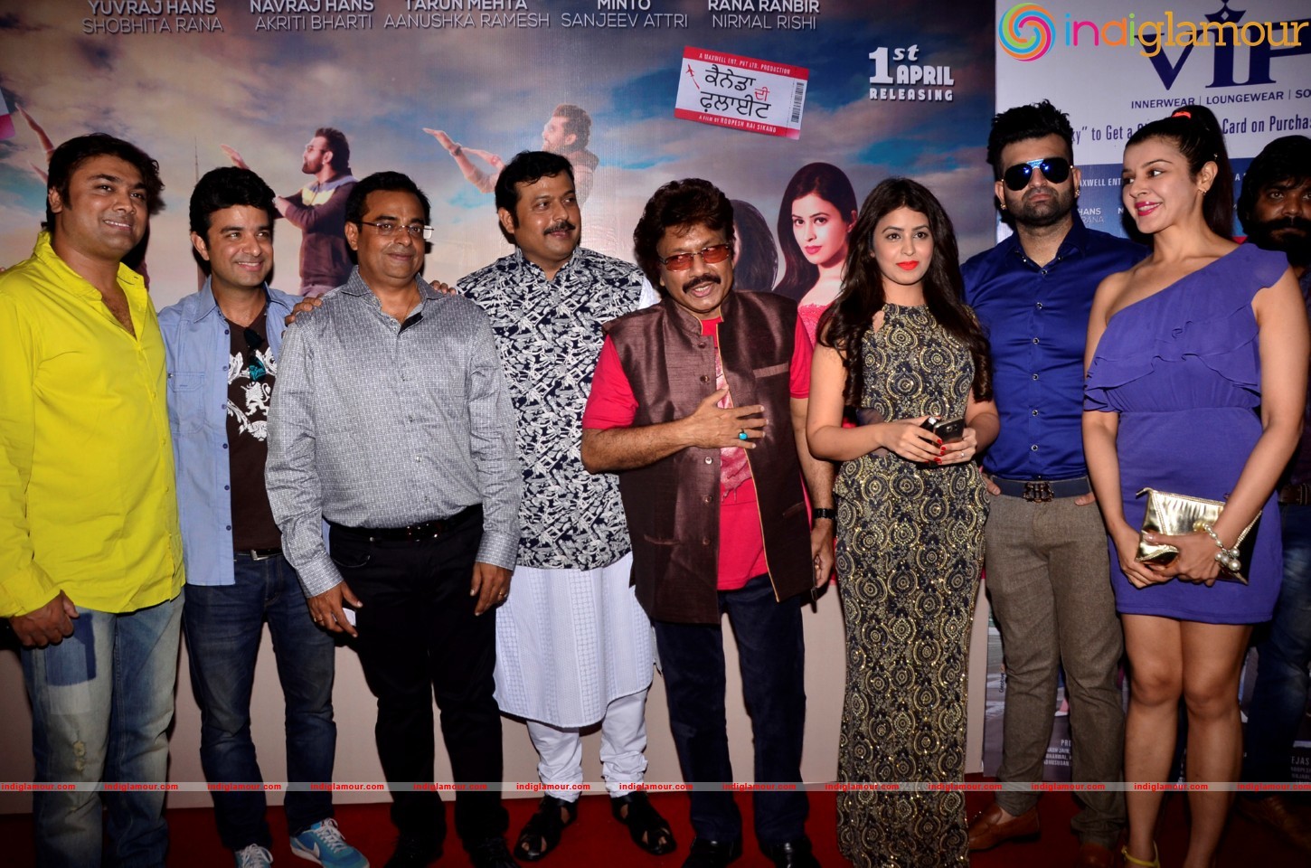 Govinda Appreciates Punjabi Film CANADA DI FLIGHT Event hd photo