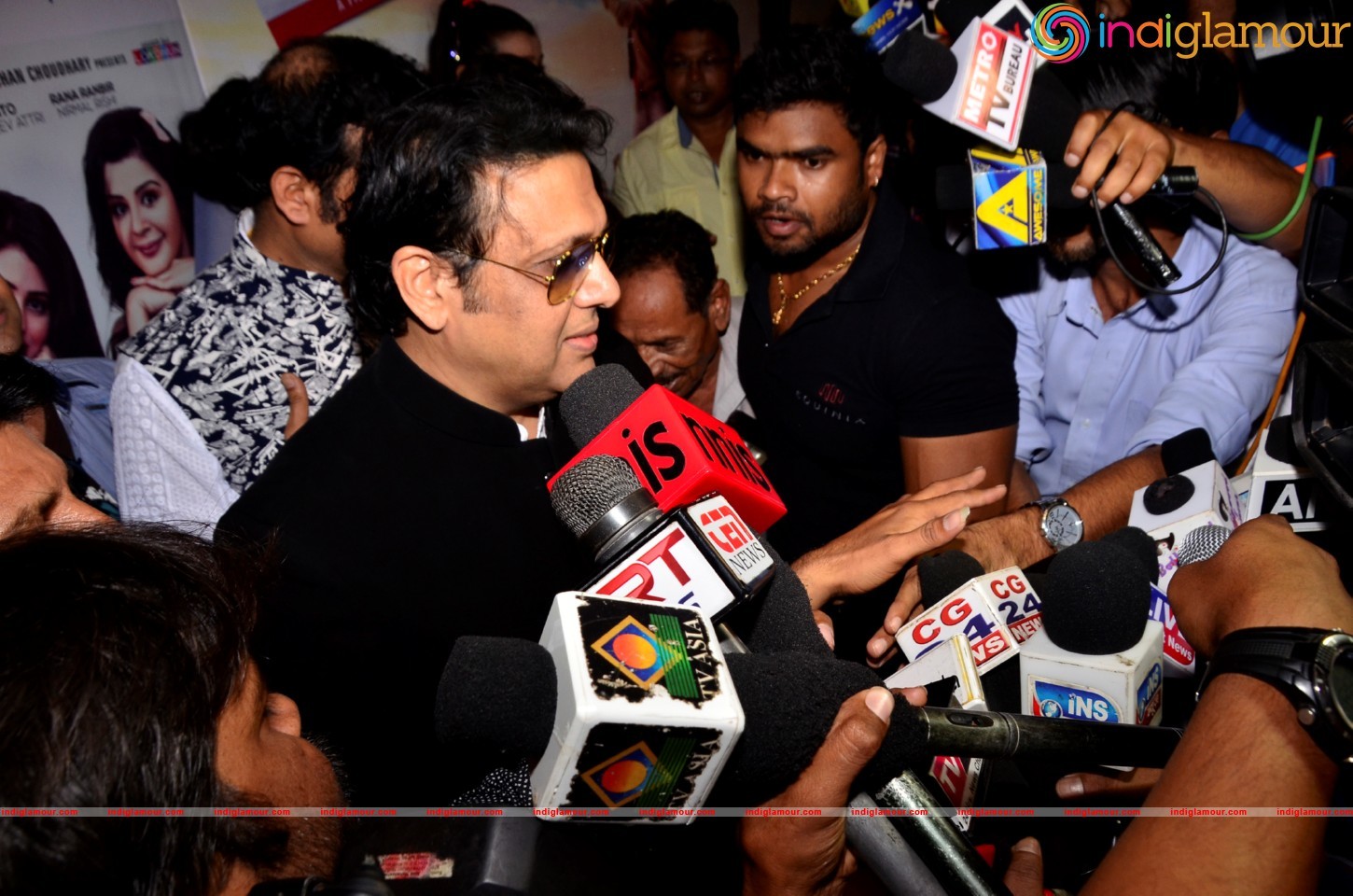 Govinda Appreciates Punjabi Film CANADA DI FLIGHT Event hd photo