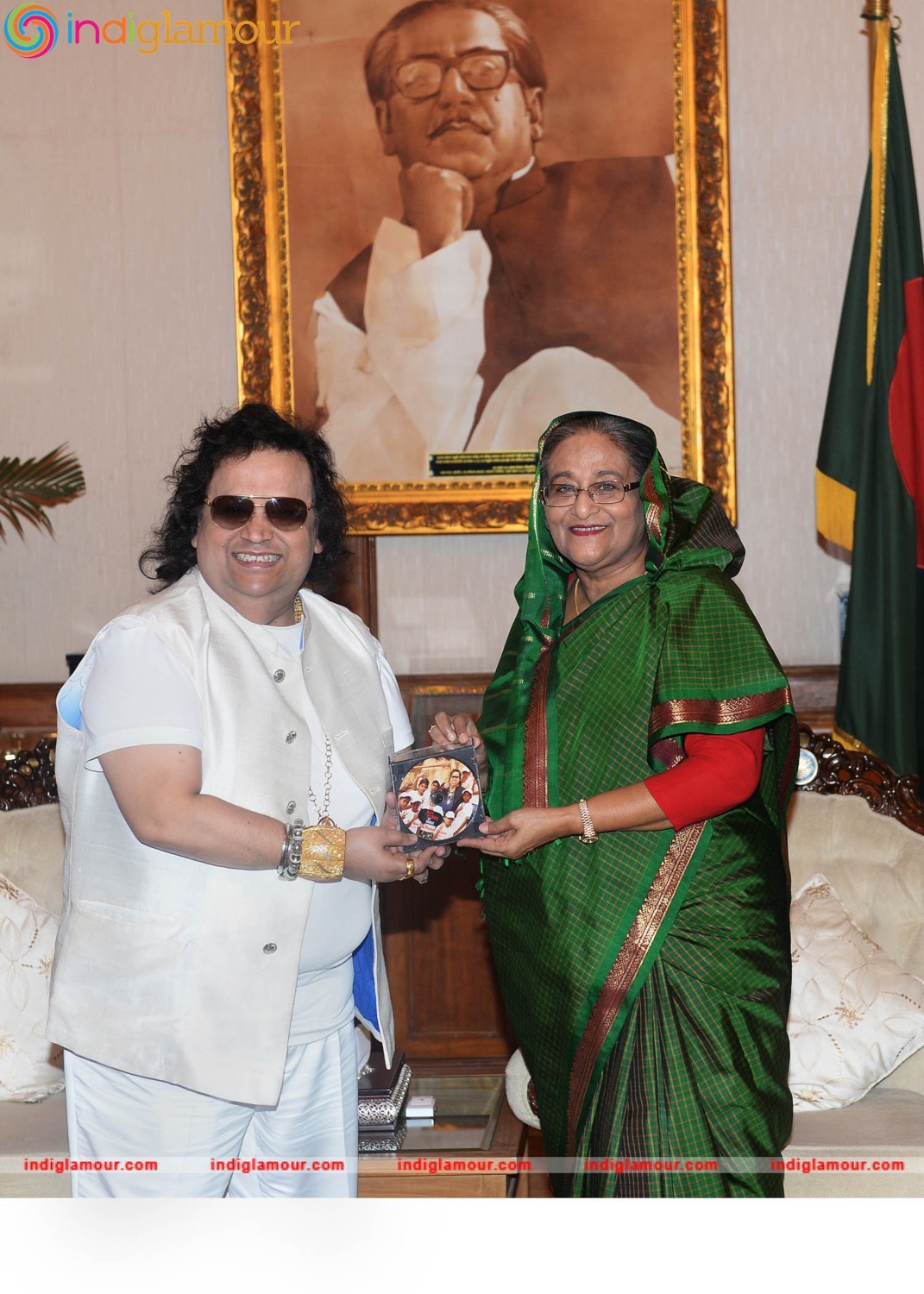 Music Icon Bappi Lahiri Directorial Short Film Slumstars of India Event hd photo