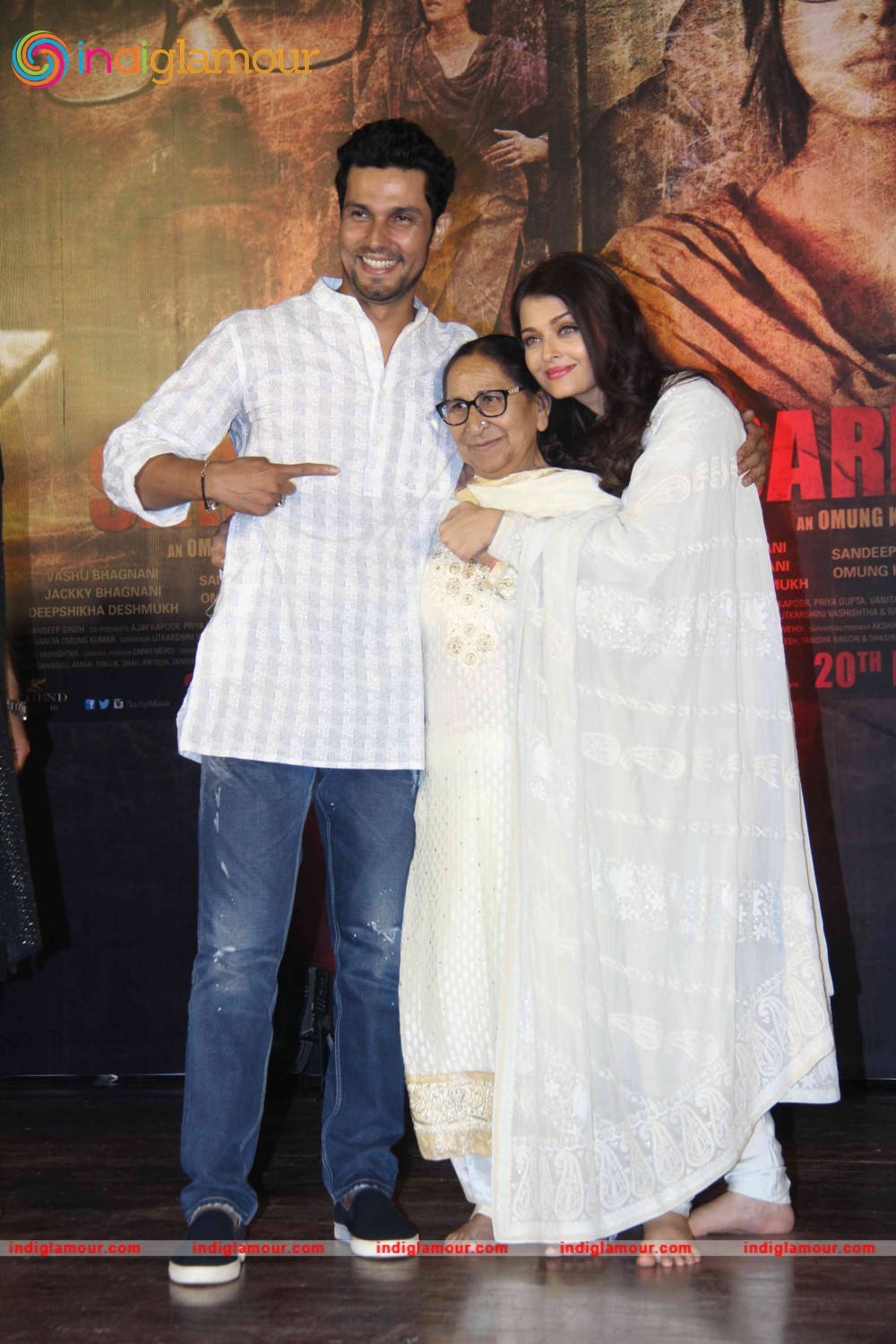 Cast of Film Sarabjit Pay Homage to Sarabjit Singh Event hd photo