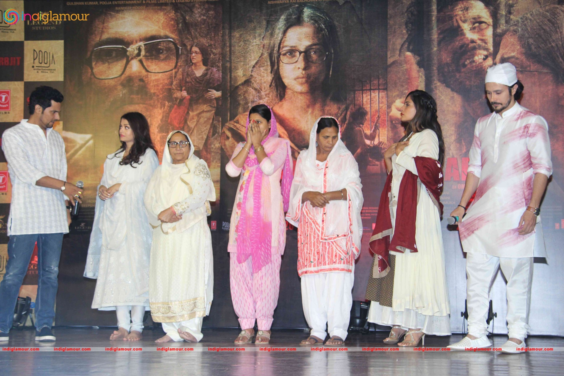Cast of Film Sarabjit Pay Homage to Sarabjit Singh Event hd photo