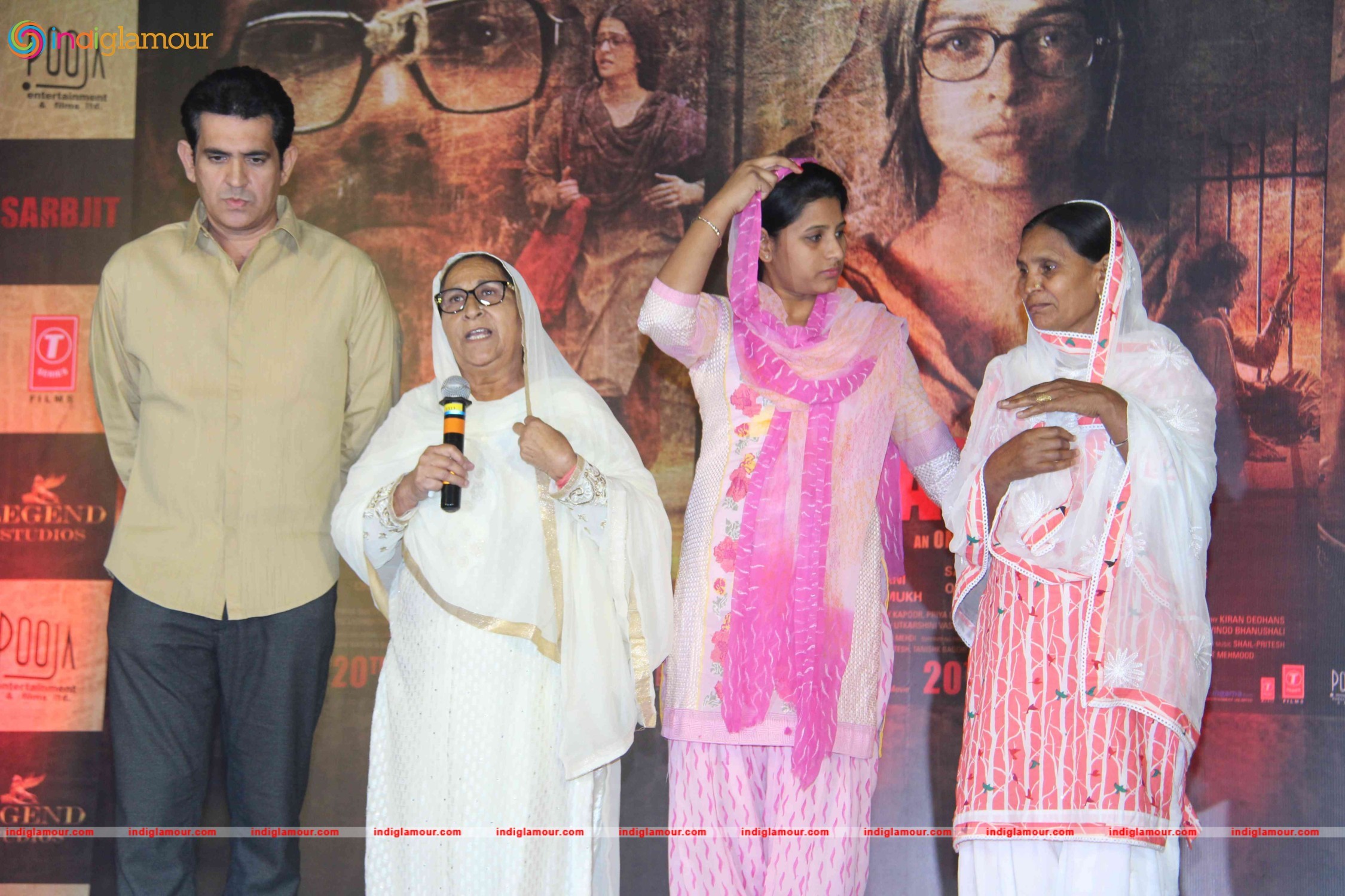Cast of Film Sarabjit Pay Homage to Sarabjit Singh Event hd photo