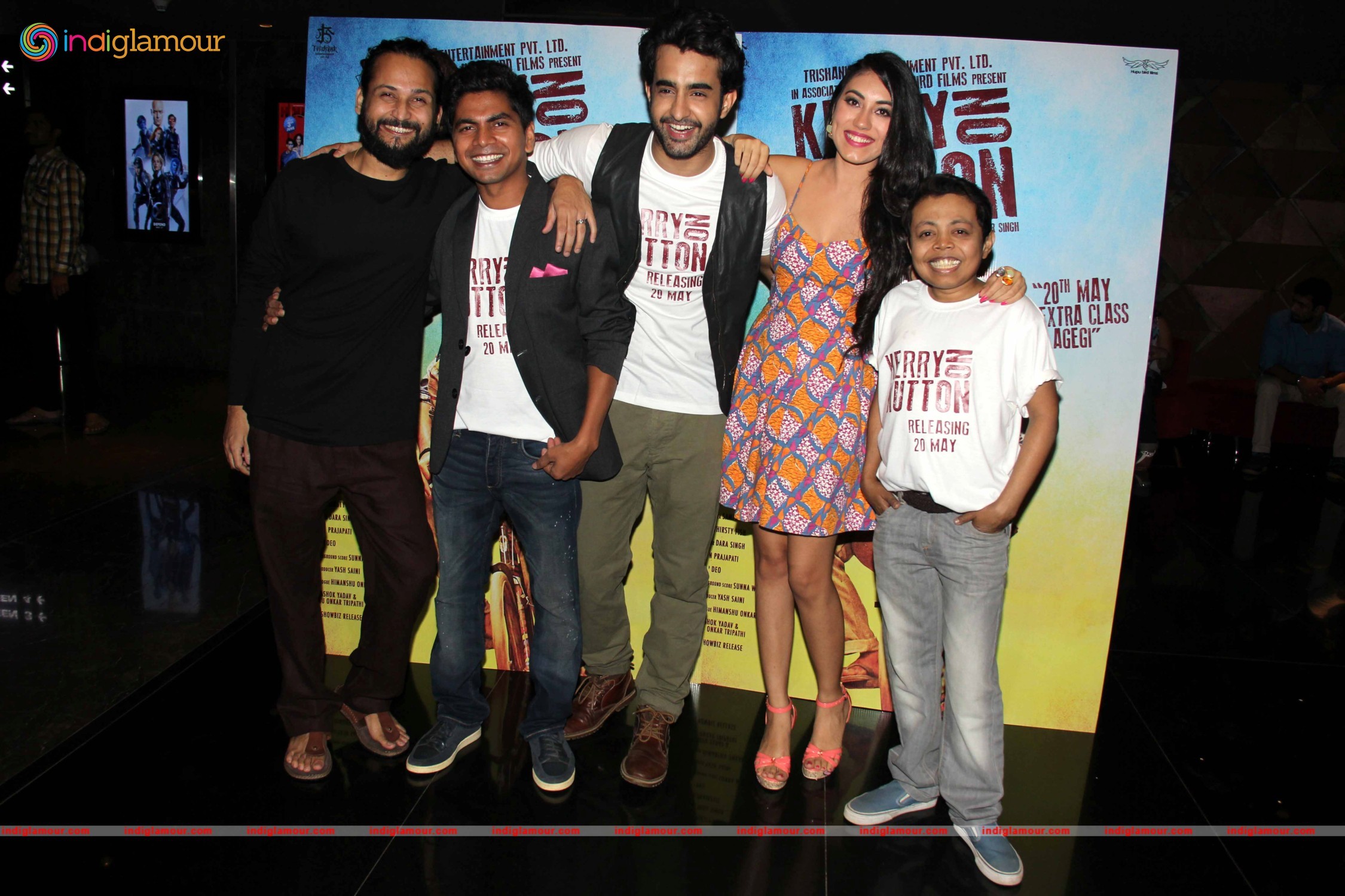 Trailar Launch of Film Kerry On Kuttan at Fun Cinemas Event hd photo