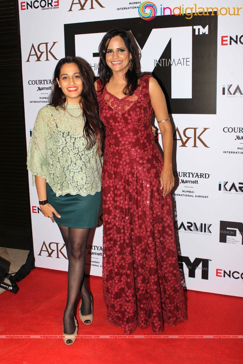 Mugdha Godse and actor Rahul Dev during the launch of FYI Event hd photo