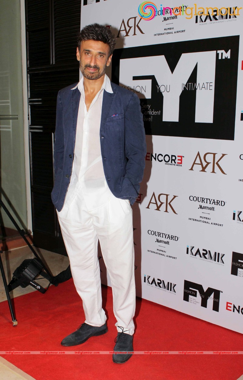 Mugdha Godse and actor Rahul Dev during the launch of FYI Event hd photo