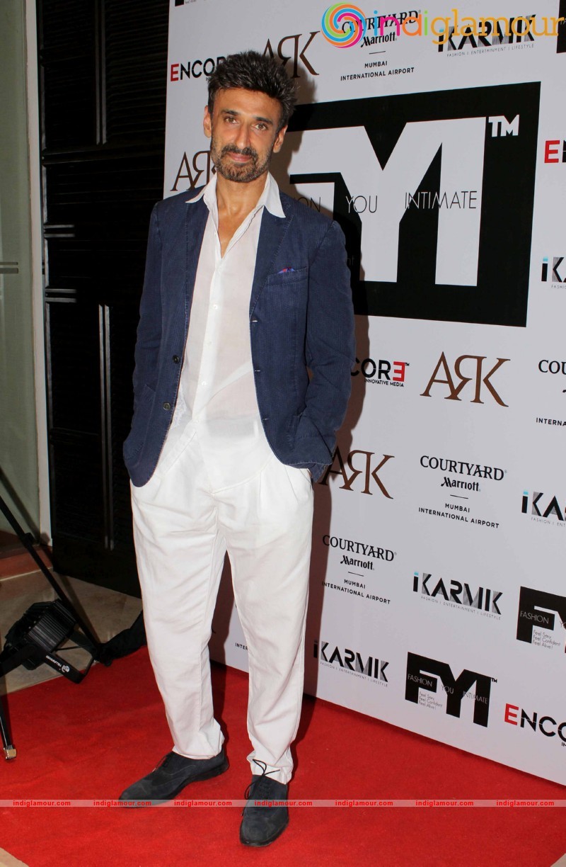 Mugdha Godse and actor Rahul Dev during the launch of FYI Event hd photo