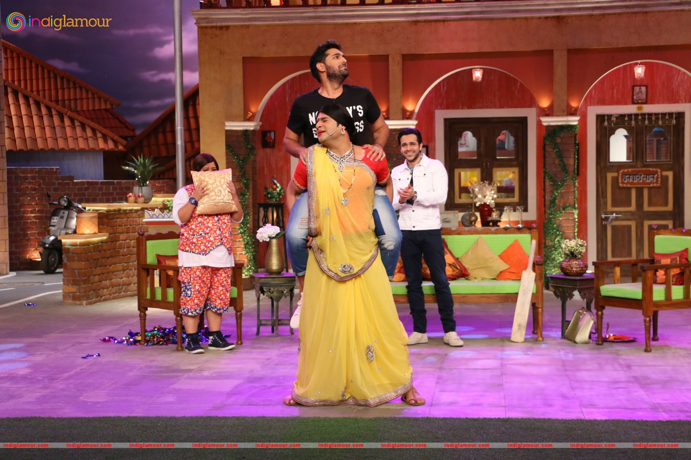 Promotion of Movie Azhar on the Sets of Comedy Nights Live Event hd photo