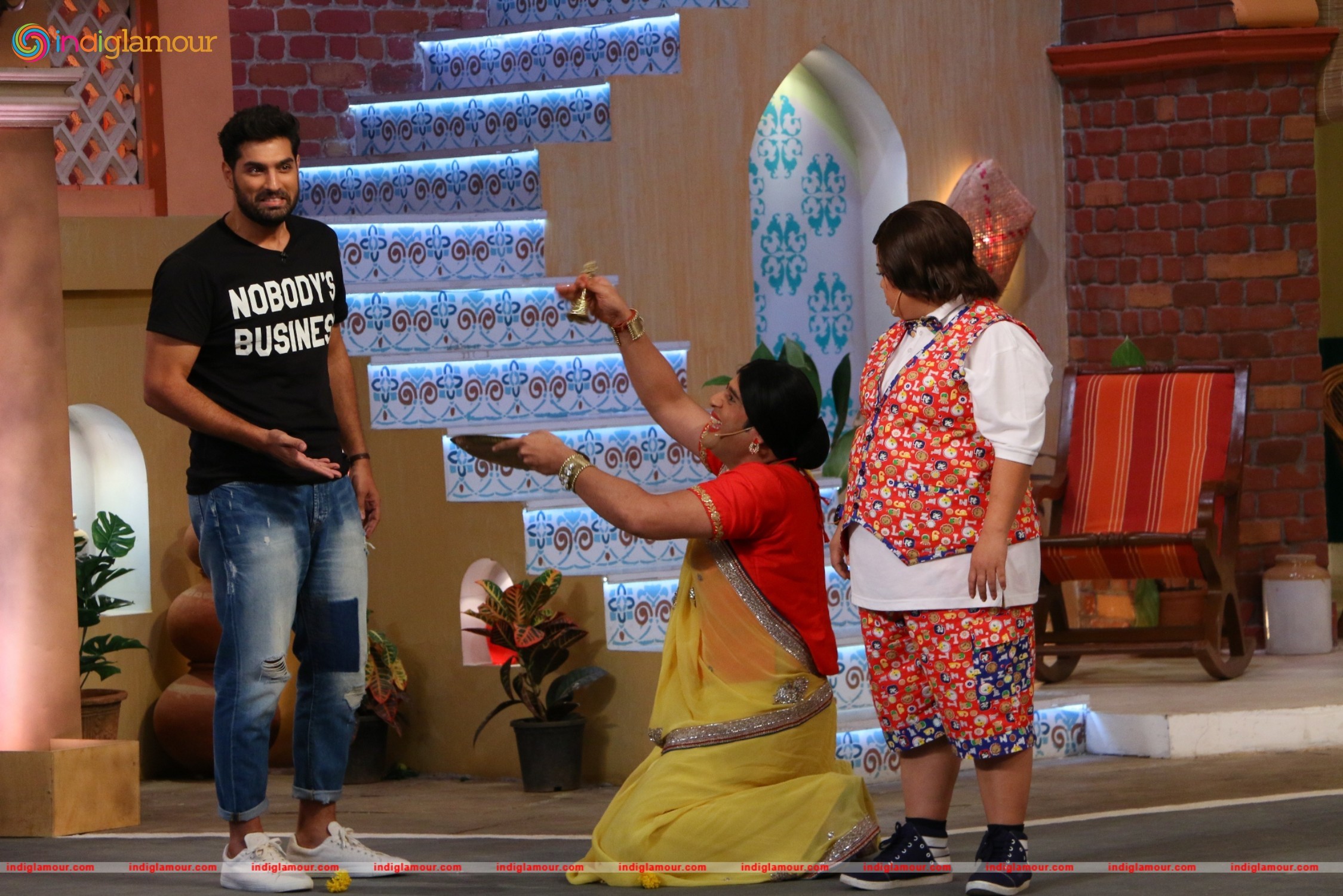 Promotion of Movie Azhar on the Sets of Comedy Nights Live Event hd photo