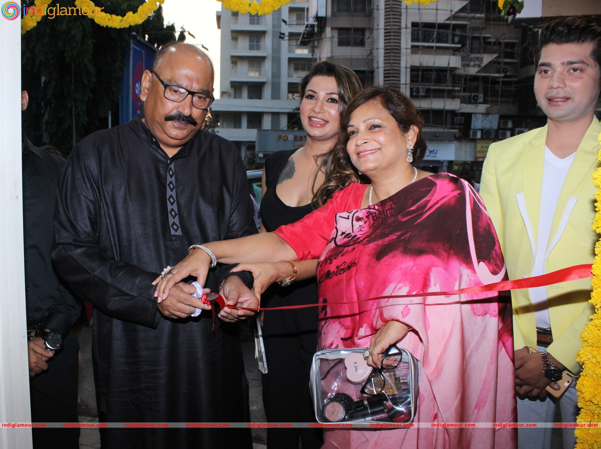 Designer Kajal Singh Presence Exclusive Launch of a New Store Kama Couture Event hd photo