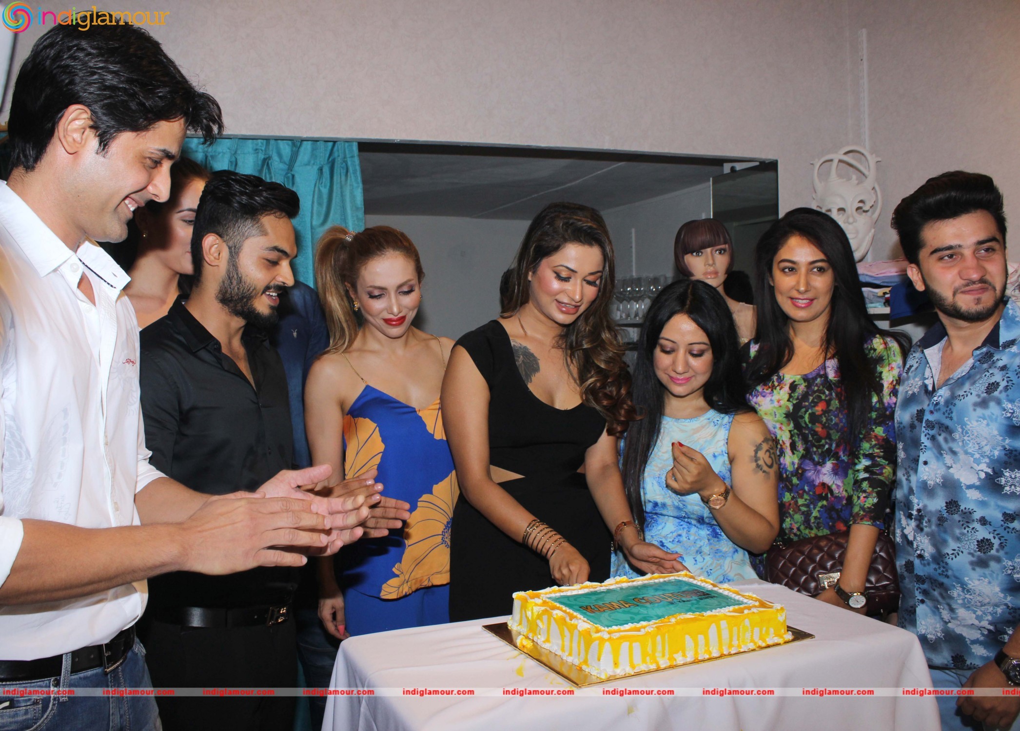 Designer Kajal Singh Presence Exclusive Launch of a New Store Kama Couture Event hd photo