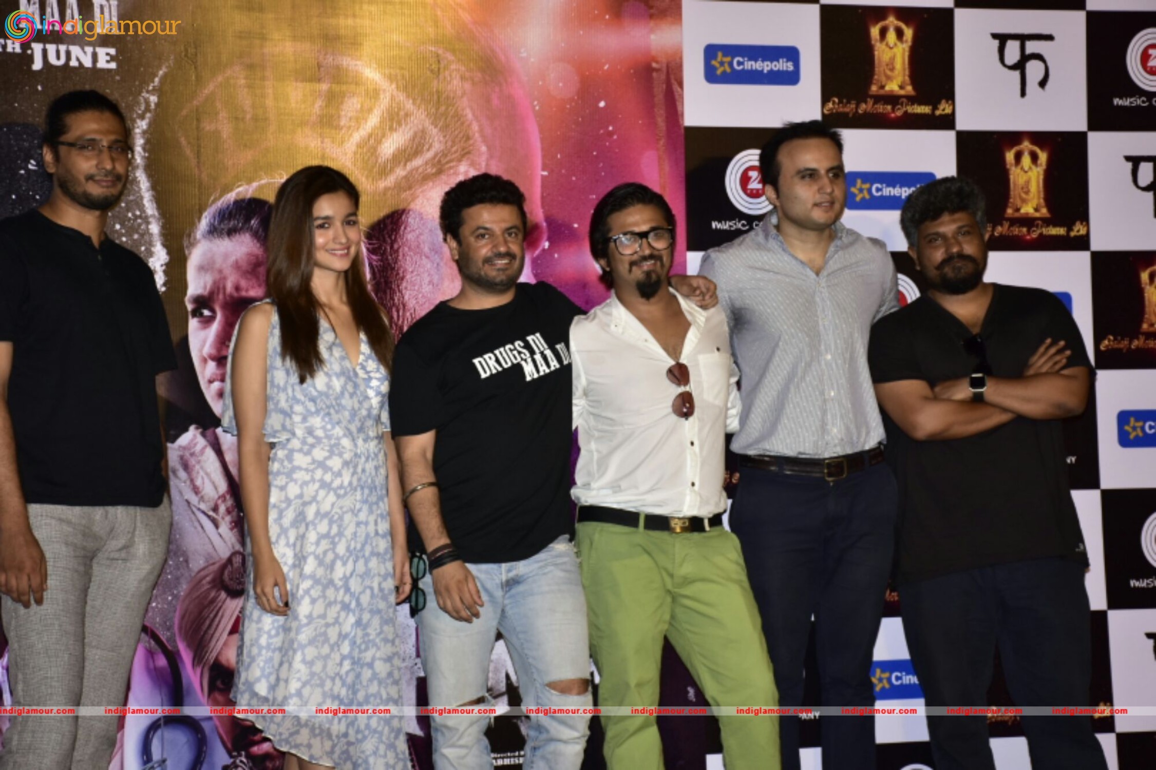 Launch of Song Ikk Kudi From Film Udta Punjab Event hd photo