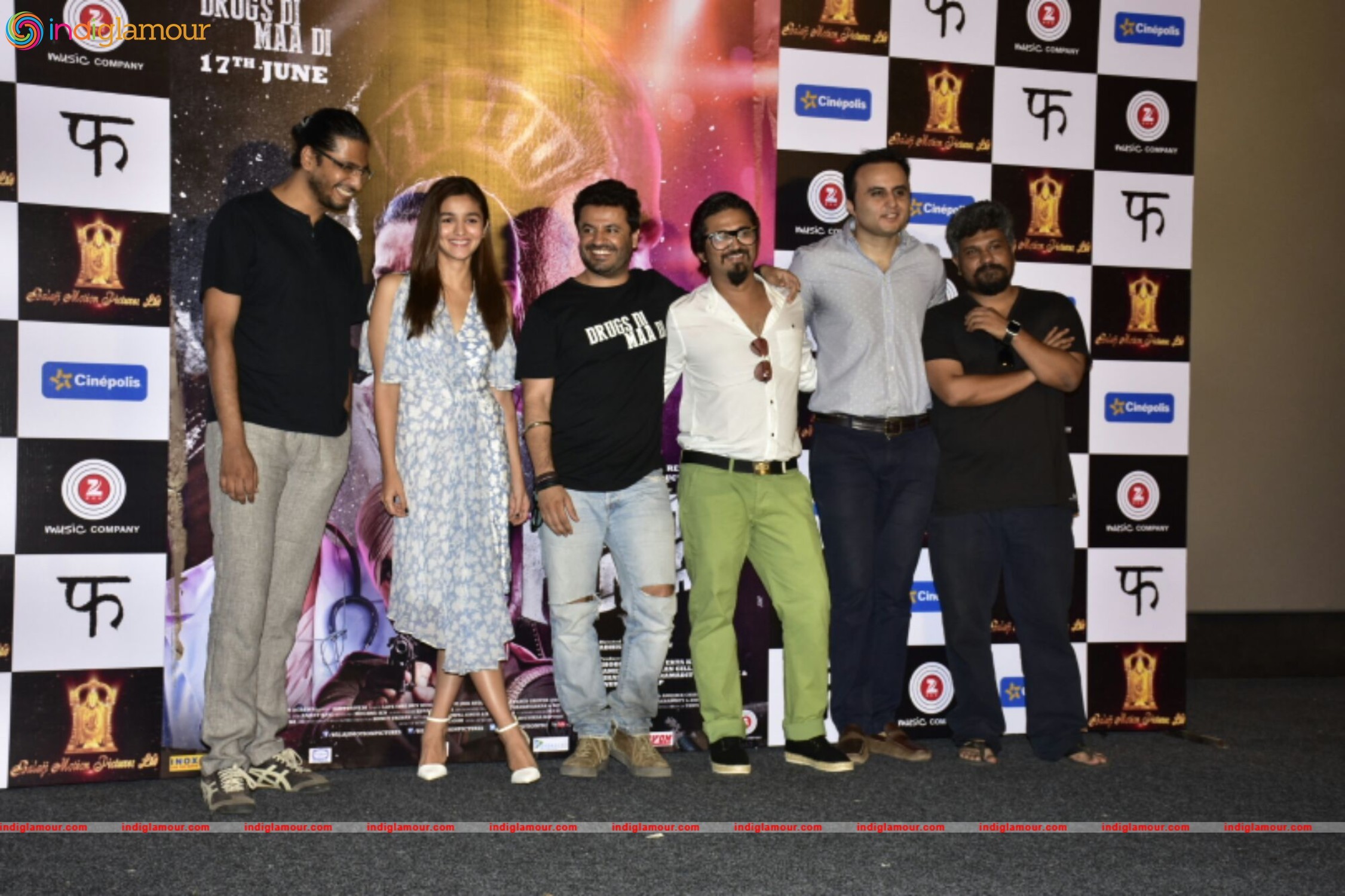 Launch of Song Ikk Kudi From Film Udta Punjab Event hd photo