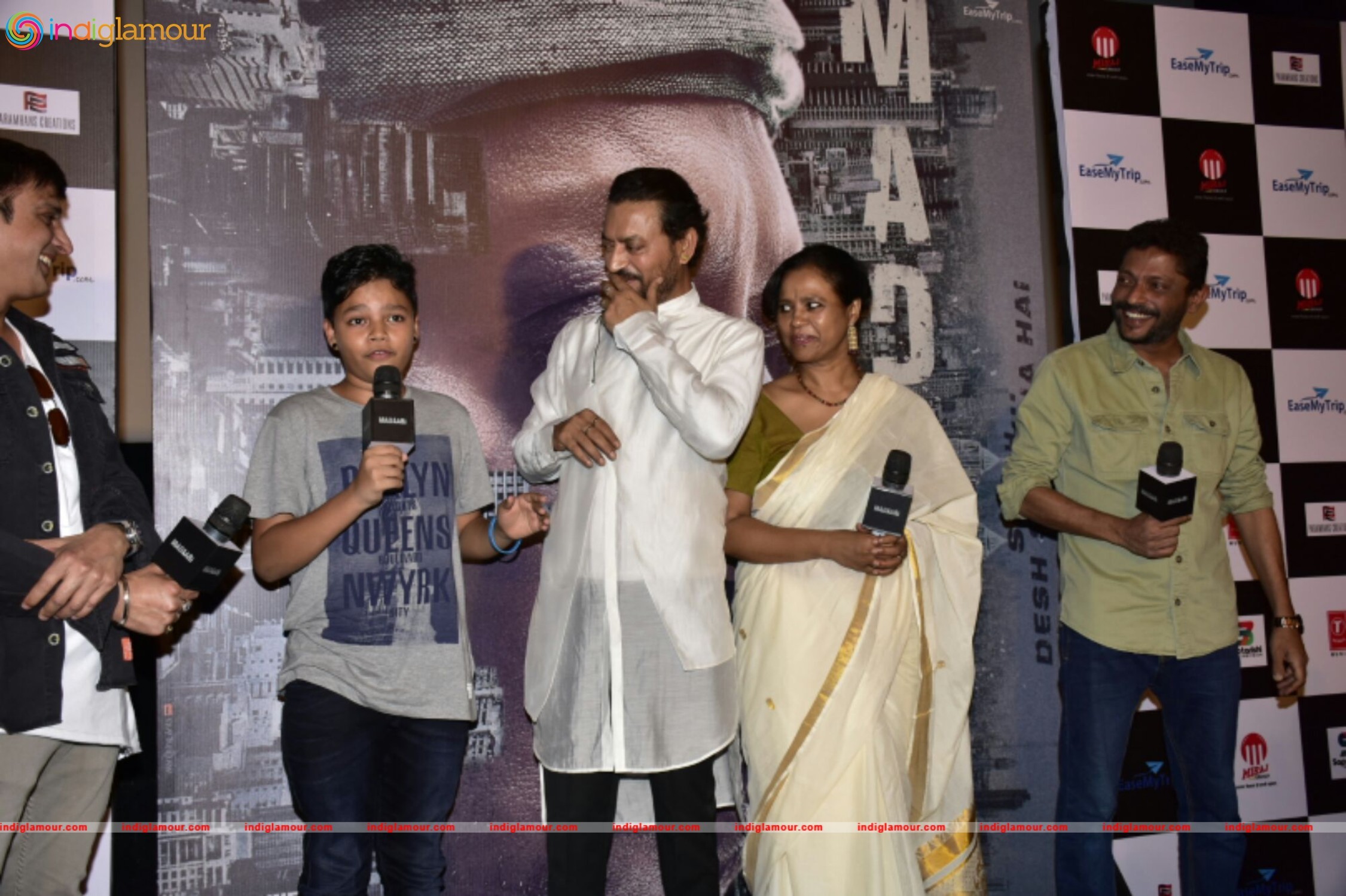 Trailer Launch of Film Madari Event hd photo