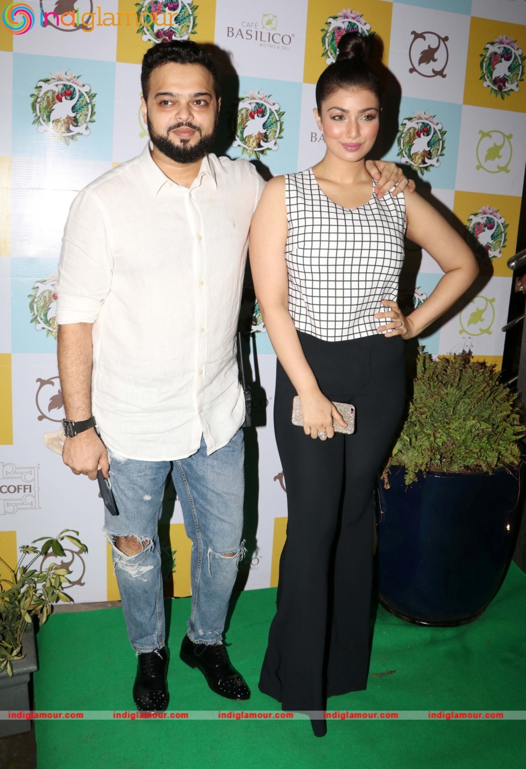 Launch of Cafe Basilico by Farhan Azmi and Ayesha Takia Event hd photo