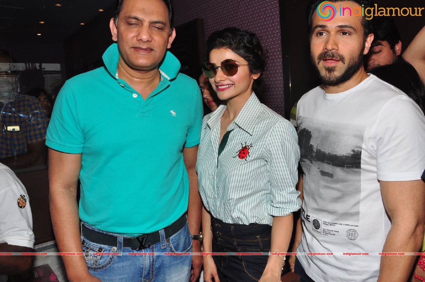 Azhar team at Cream And Stone Event hd photo