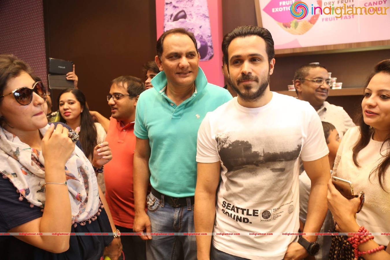 Azhar team at Cream And Stone Event hd photo