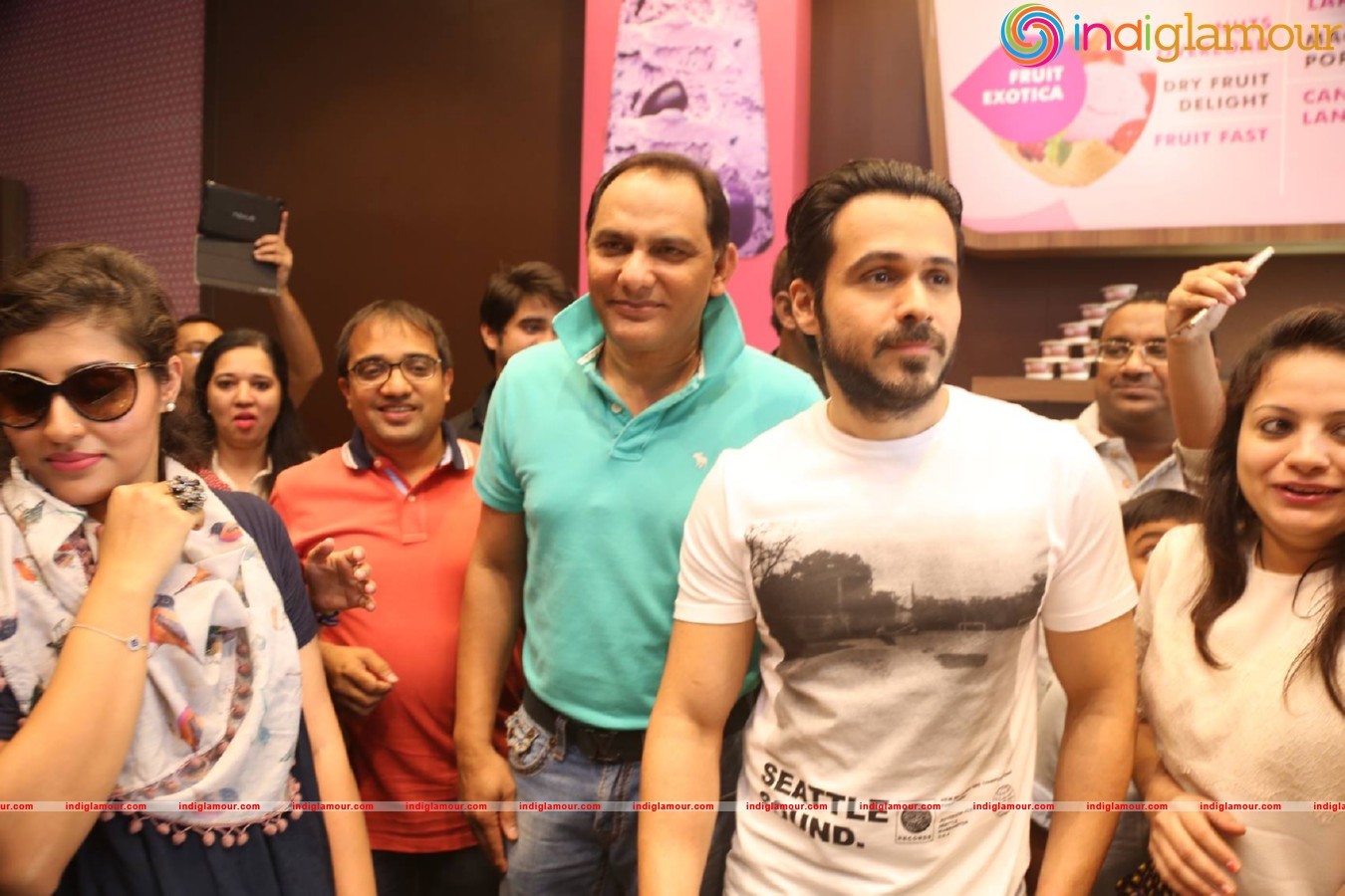 Azhar team at Cream And Stone Event hd photo