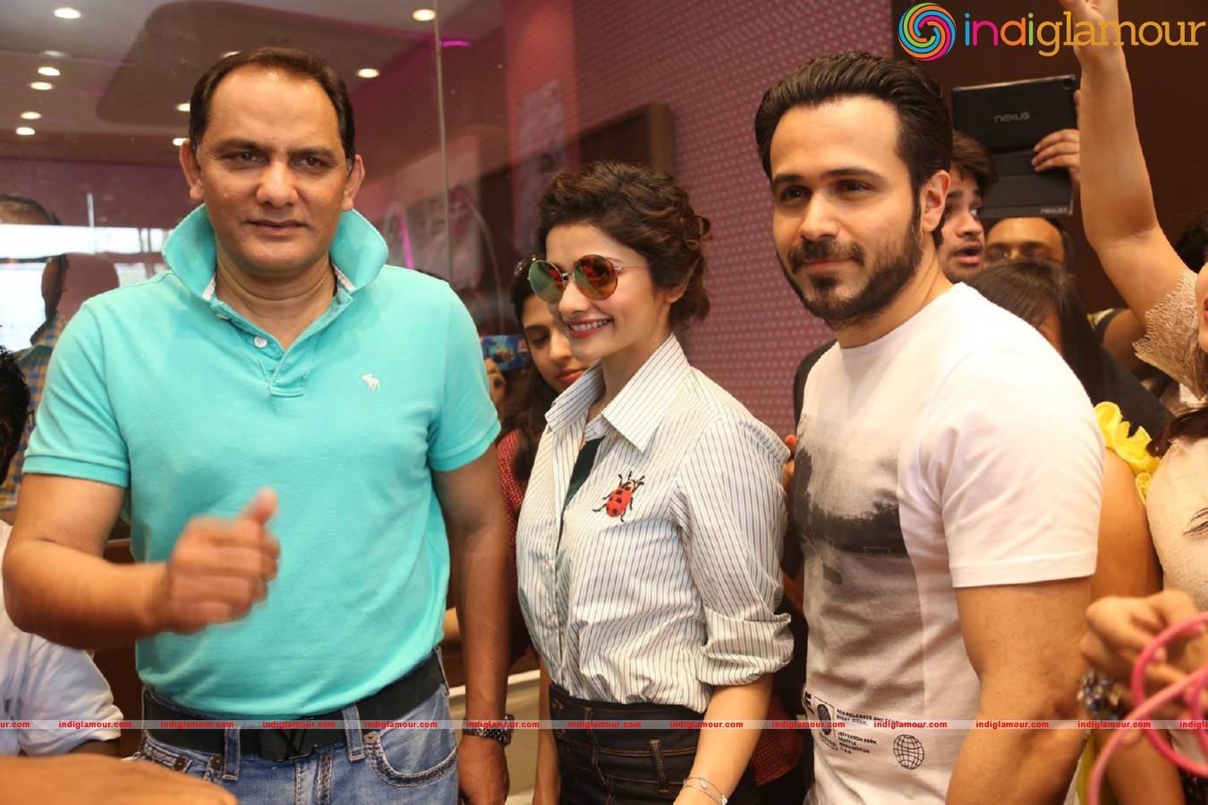 Azhar team at Cream And Stone Event hd photo