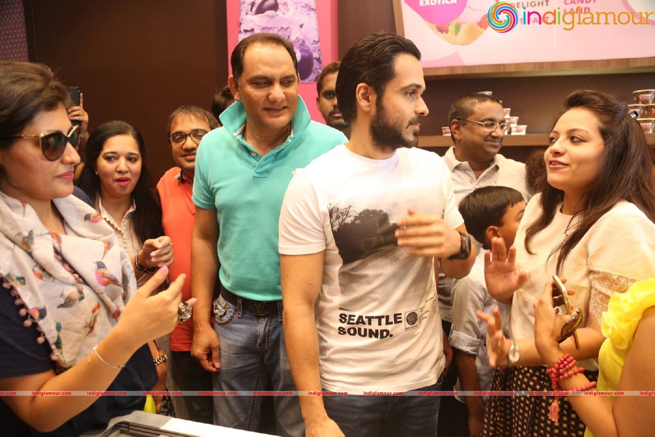 Azhar team at Cream And Stone Event hd photo