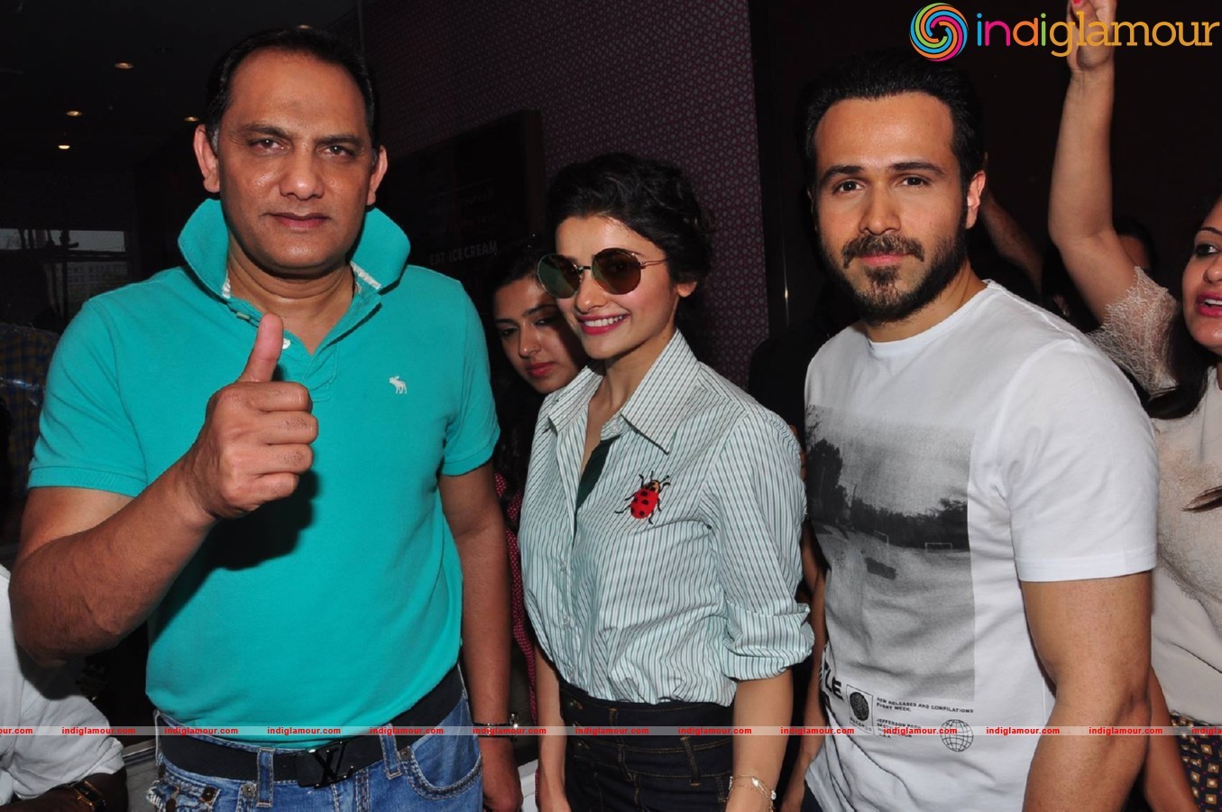 Azhar team at Cream And Stone Event hd photo