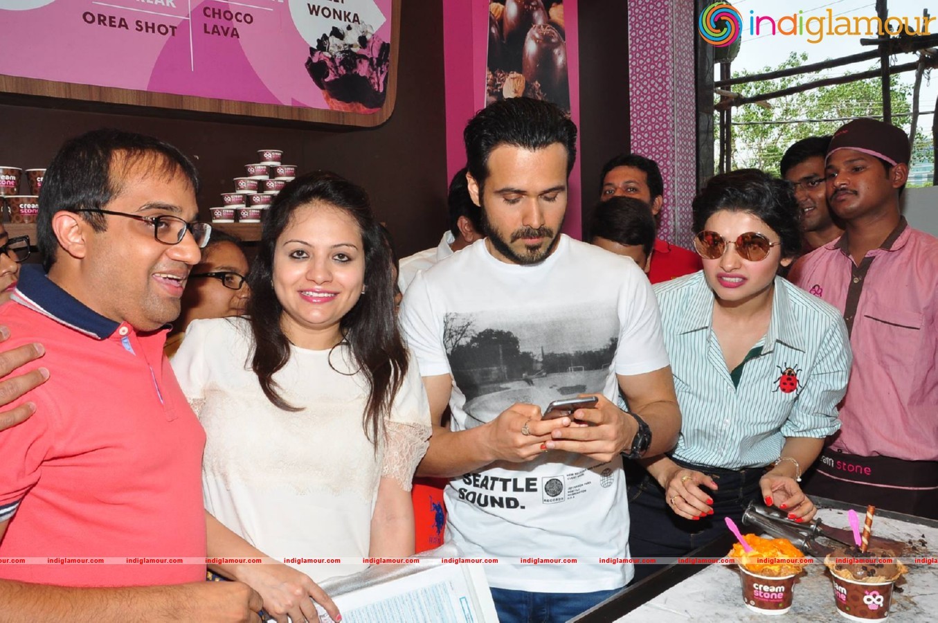 Azhar team at Cream And Stone Event hd photo