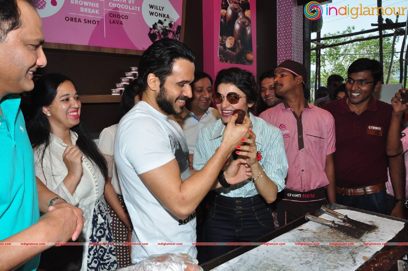Azhar team at Cream And Stone Event hd photo