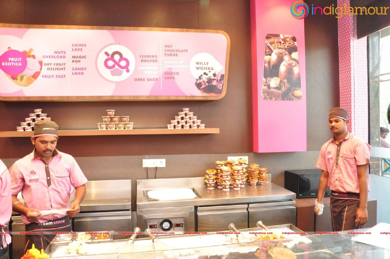 Azhar team at Cream And Stone Event hd photo