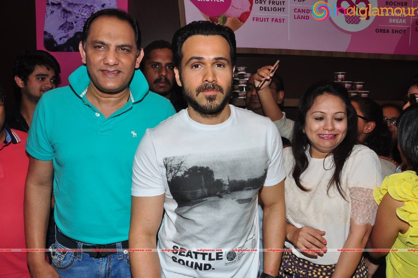 Azhar team at Cream And Stone Event hd photo