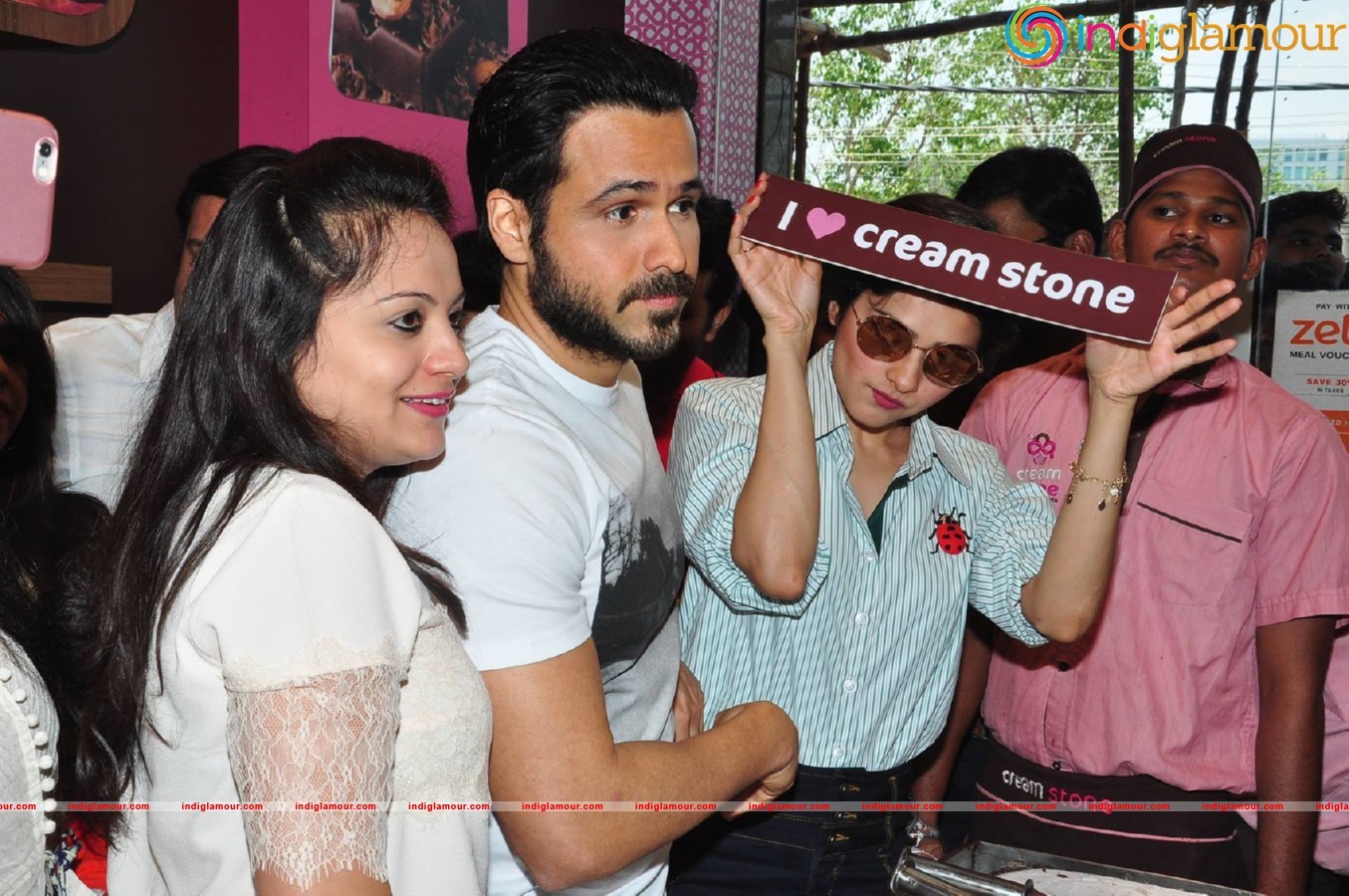 Azhar team at Cream And Stone Event hd photo