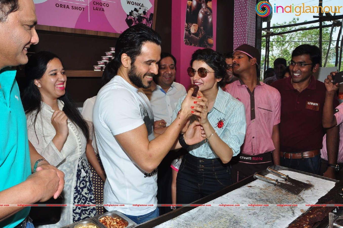 Azhar team at Cream And Stone Event hd photo