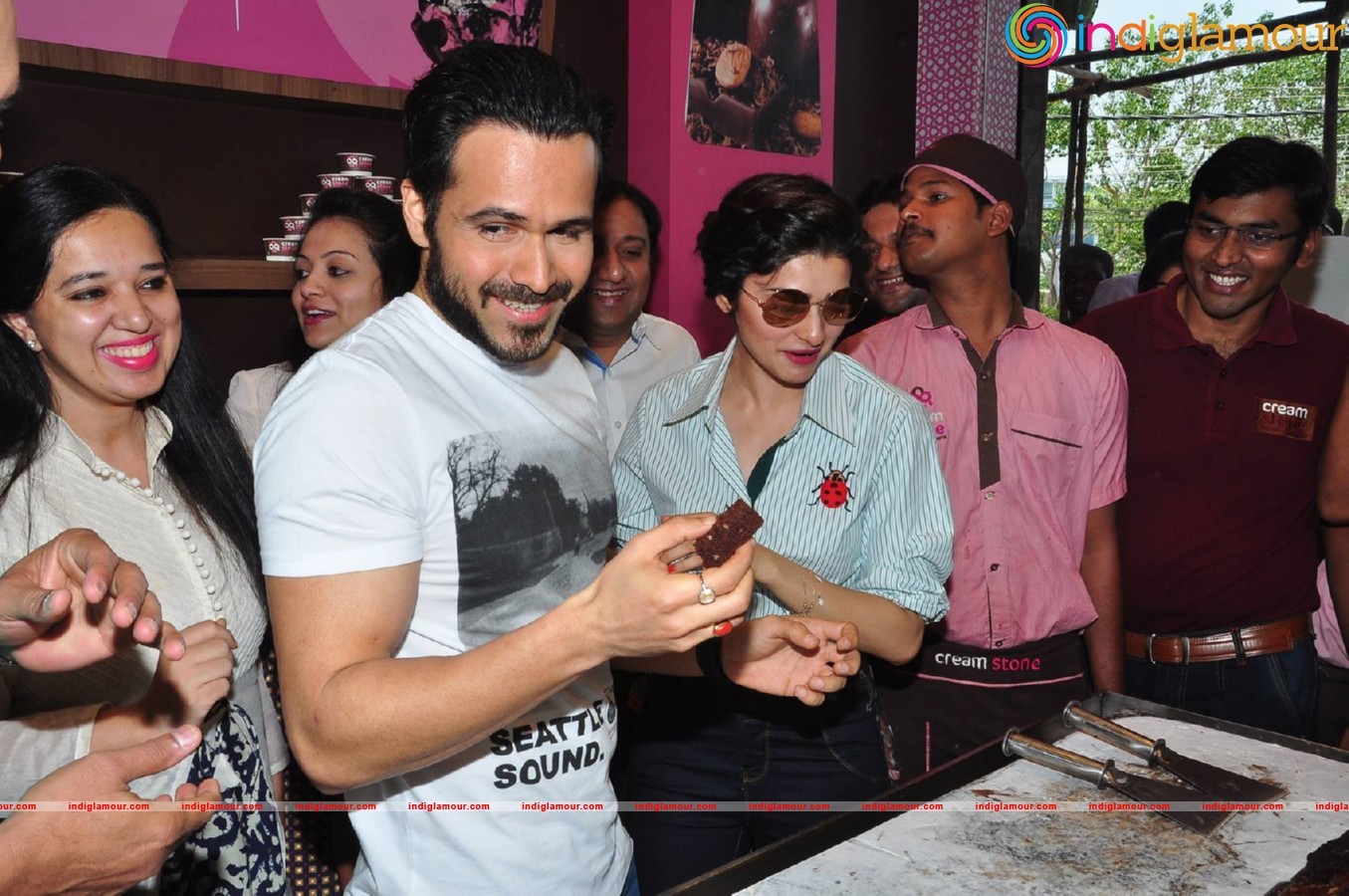 Azhar team at Cream And Stone Event hd photo