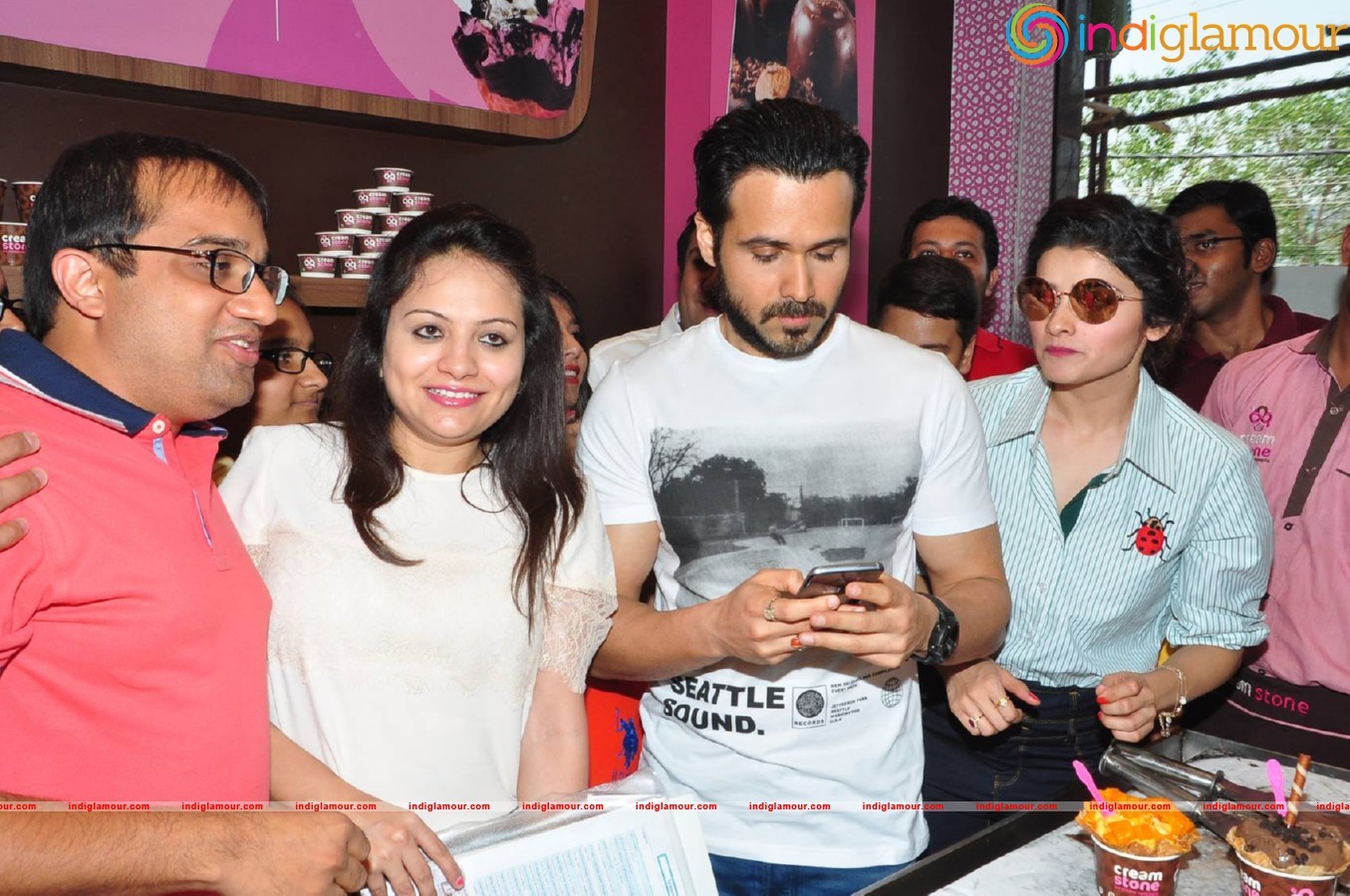 Azhar team at Cream And Stone Event hd photo