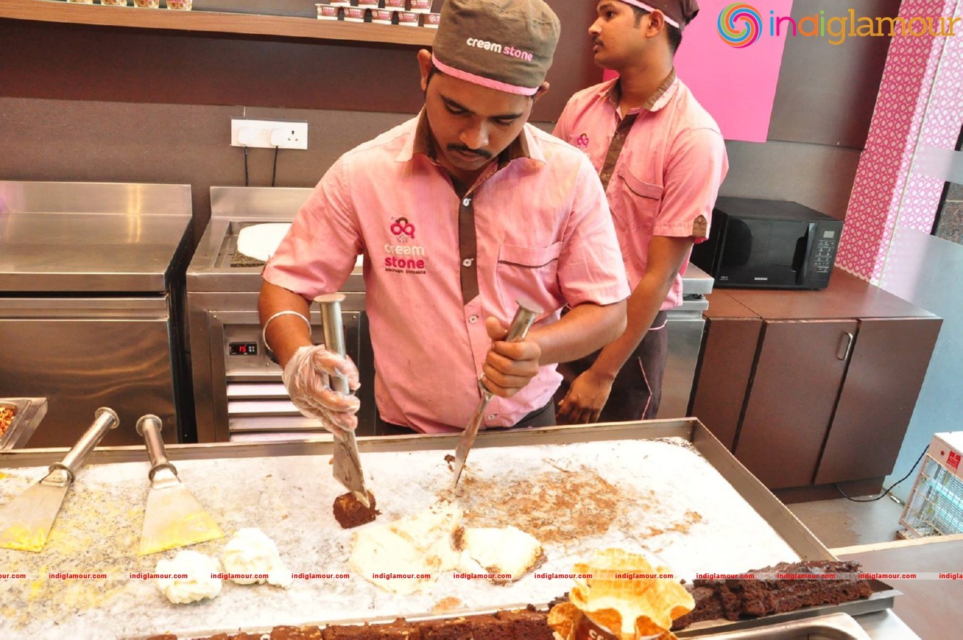 Azhar team at Cream And Stone Event hd photo