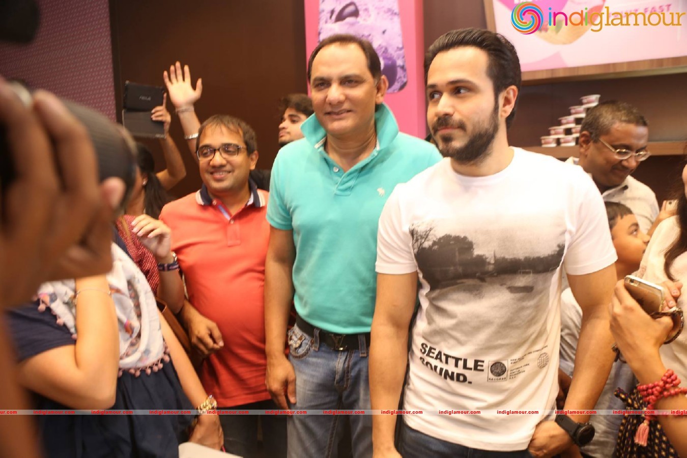 Azhar team at Cream And Stone Event hd photo