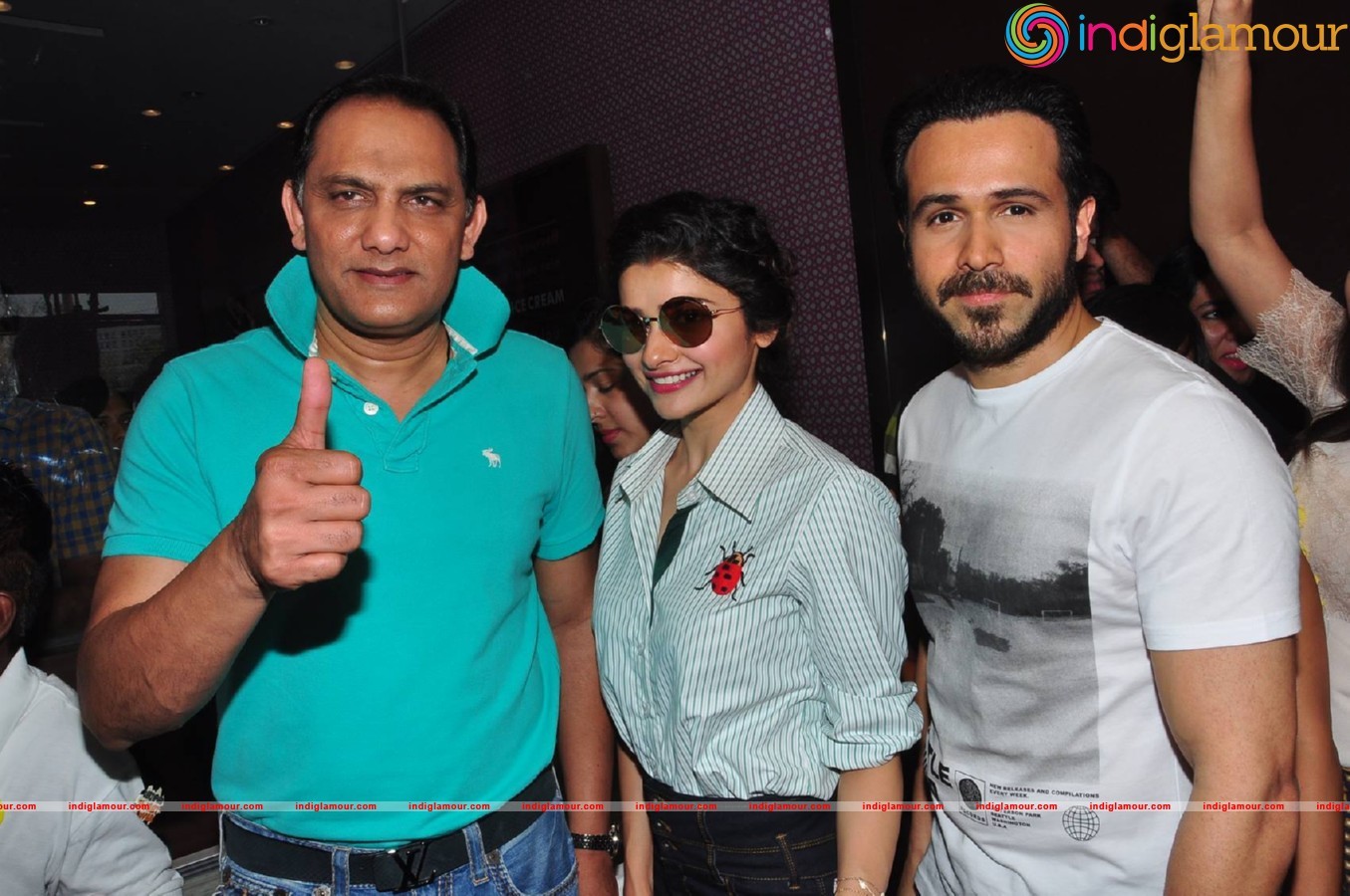Azhar team at Cream And Stone Event hd photo