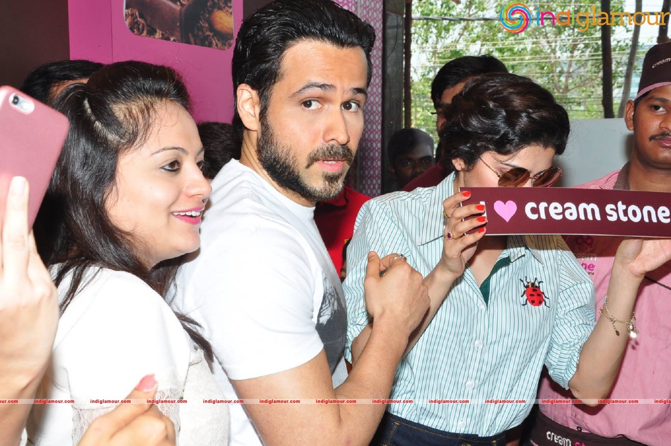 Azhar team at Cream And Stone Event hd photo