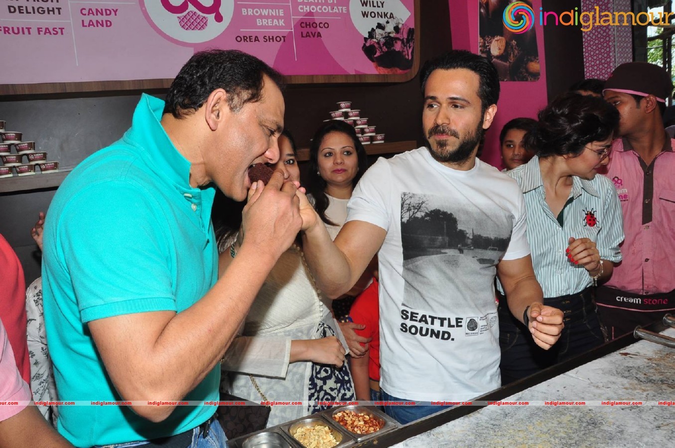 Azhar team at Cream And Stone Event hd photo