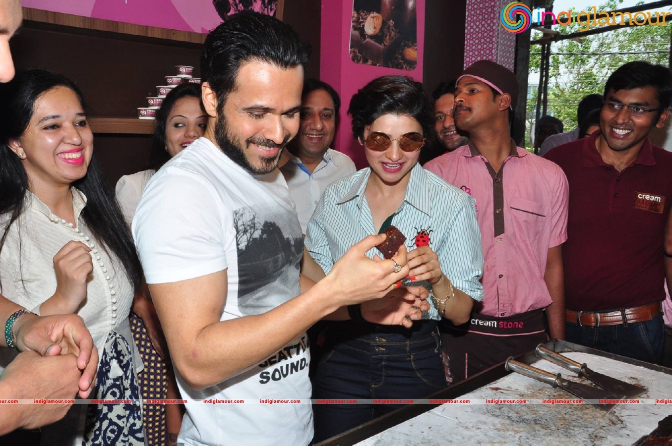 Azhar team at Cream And Stone Event hd photo
