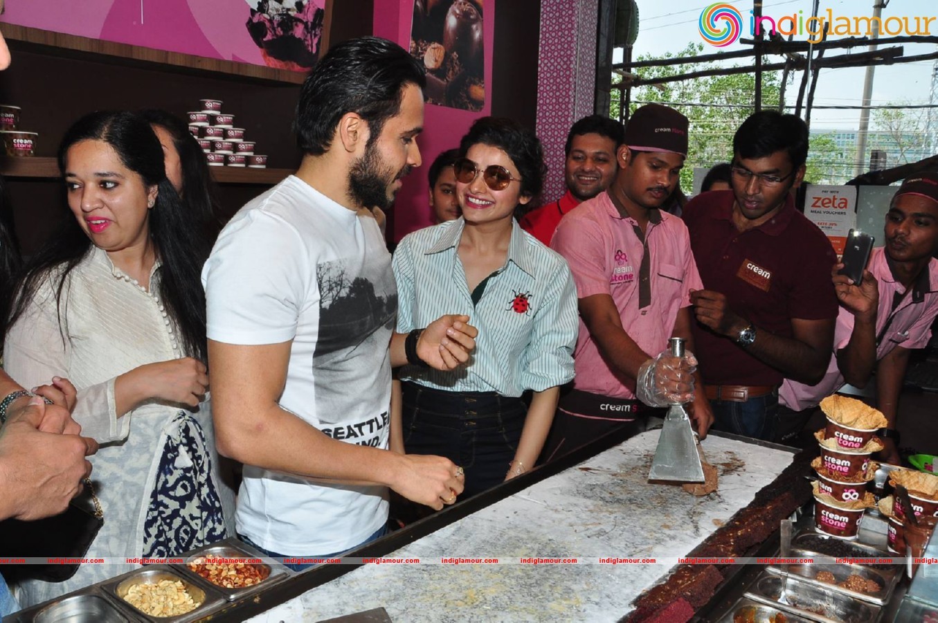 Azhar team at Cream And Stone Event hd photo