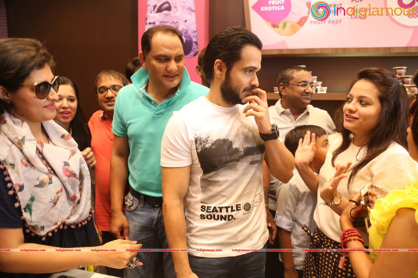 Azhar team at Cream And Stone Event hd photo