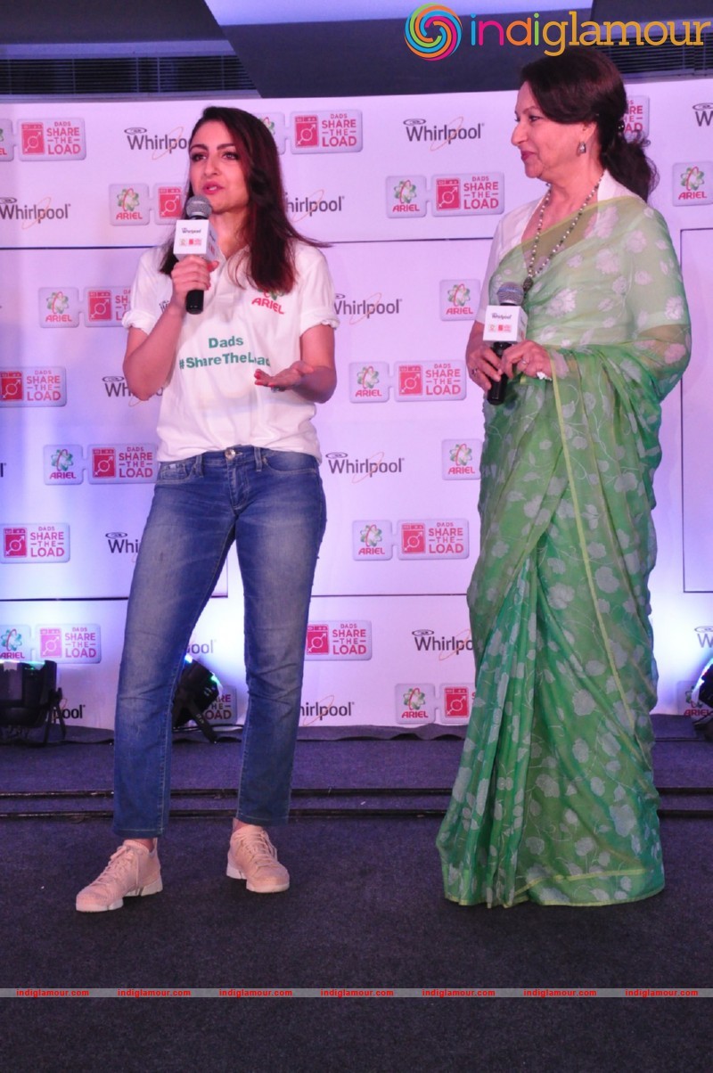Soha Ali Khan at Ariel Dads Share The Load Event Event hd photo