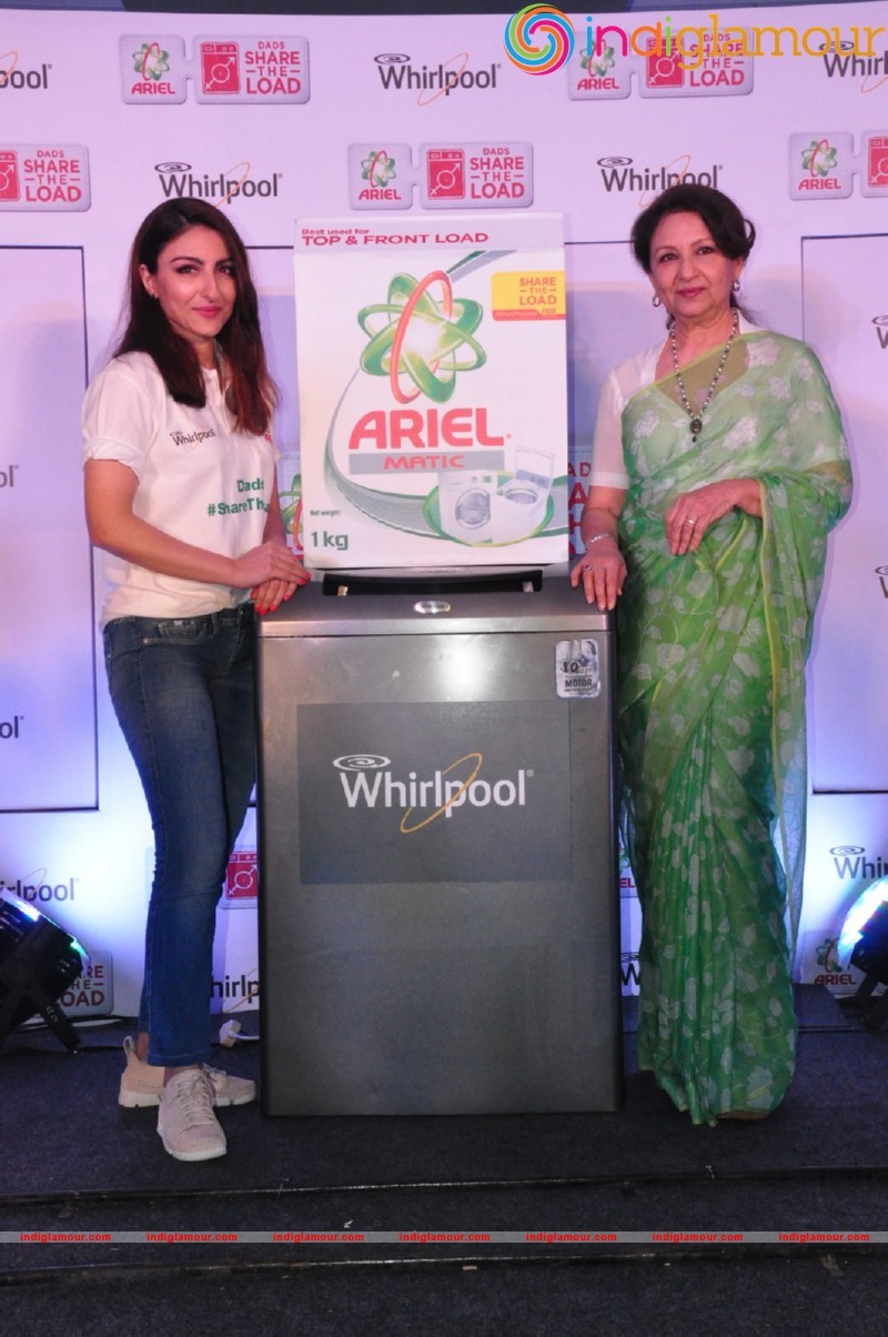 Soha Ali Khan at Ariel Dads Share The Load Event Event hd photo