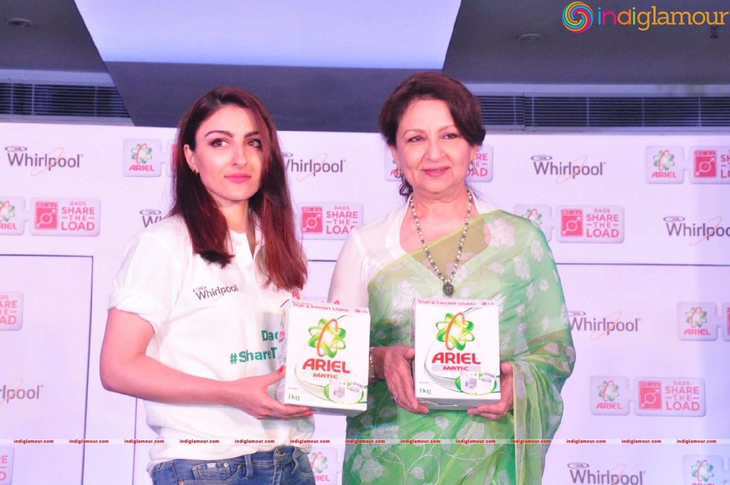 Soha Ali Khan at Ariel Dads Share The Load Event Event hd photo
