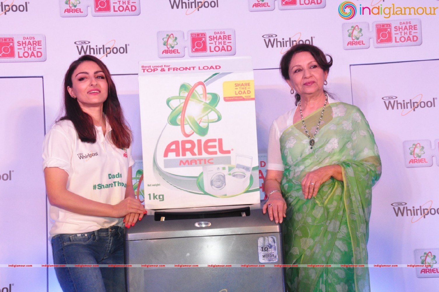 Soha Ali Khan at Ariel Dads Share The Load Event Event hd photo